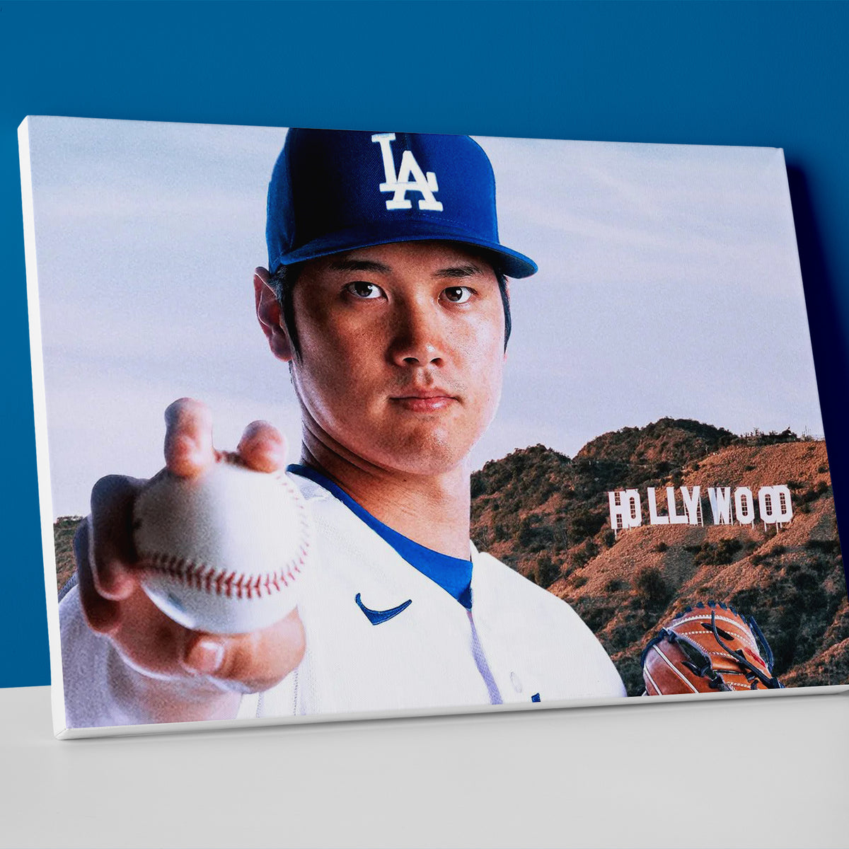 Dodgers Shohei Ohtani Poster or Wrapped Canvas