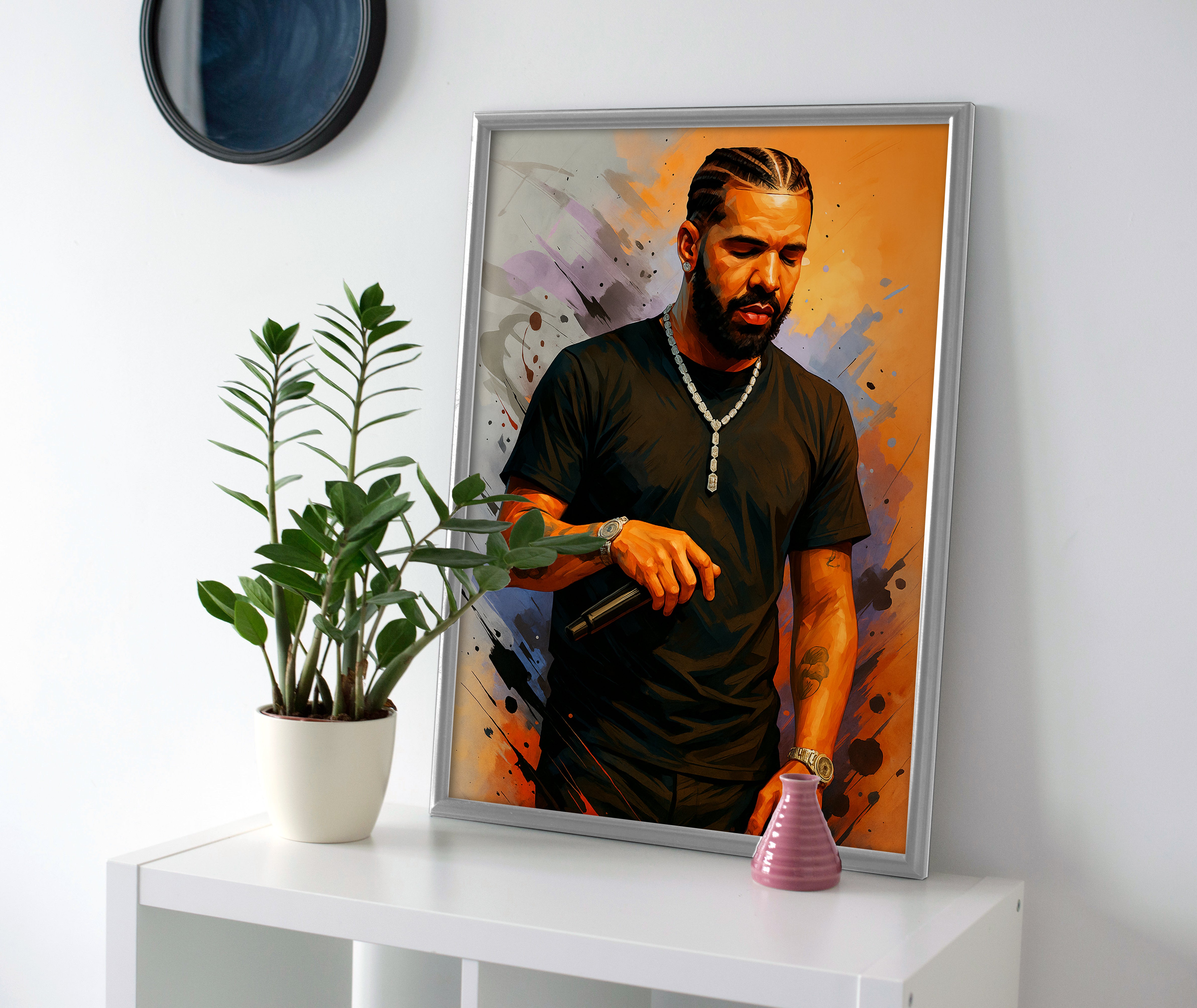 drake poster canvas painting wall art print decor