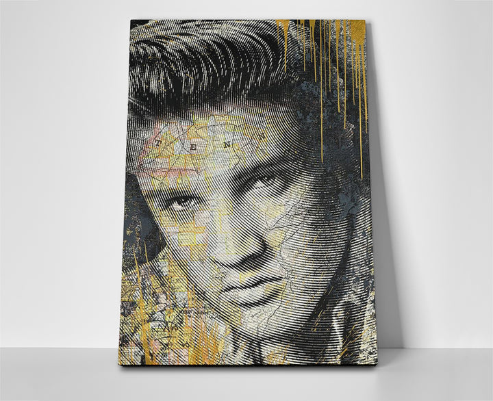elvis presley poster canvas wall art painting artwork