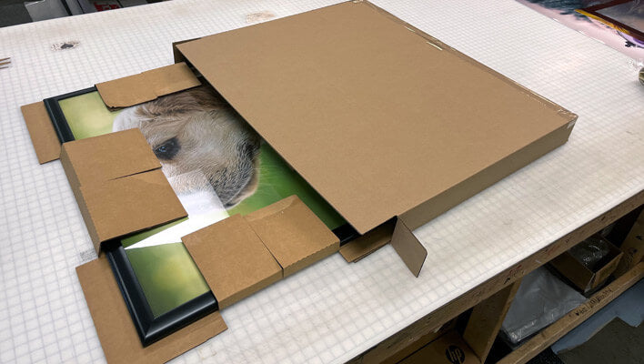 Bob Ross Painting Poster or Wrapped Canvas