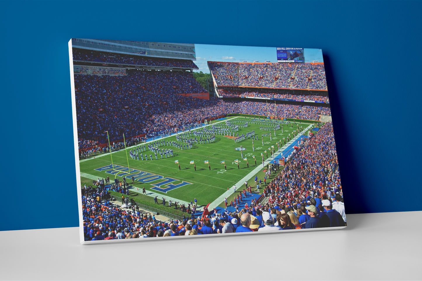 florida gators football stadium poster canvas
