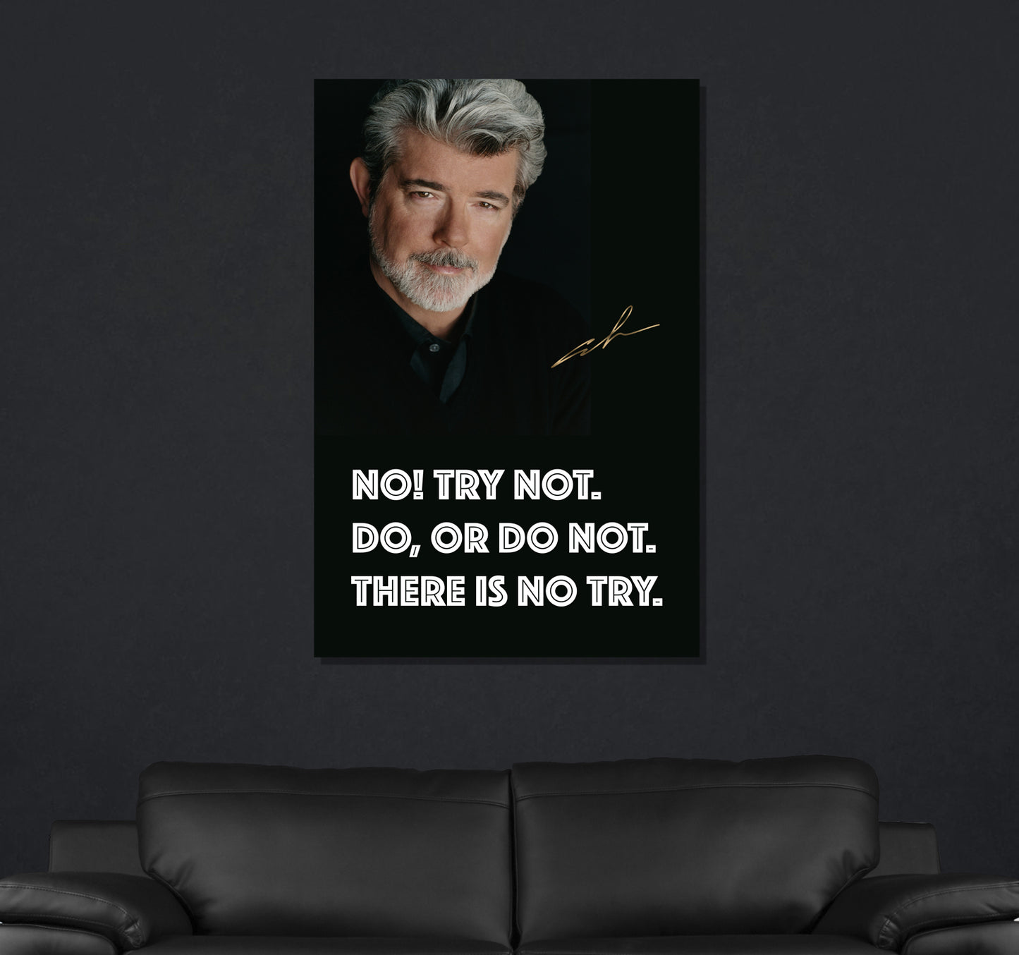 George Lucas Quote Poster