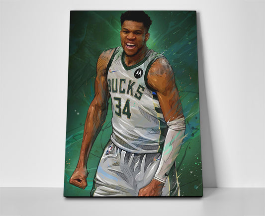 Giannis Antetokounmpo Poster