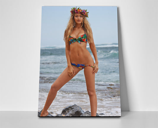 Gigi Hadid poster canvas wall art