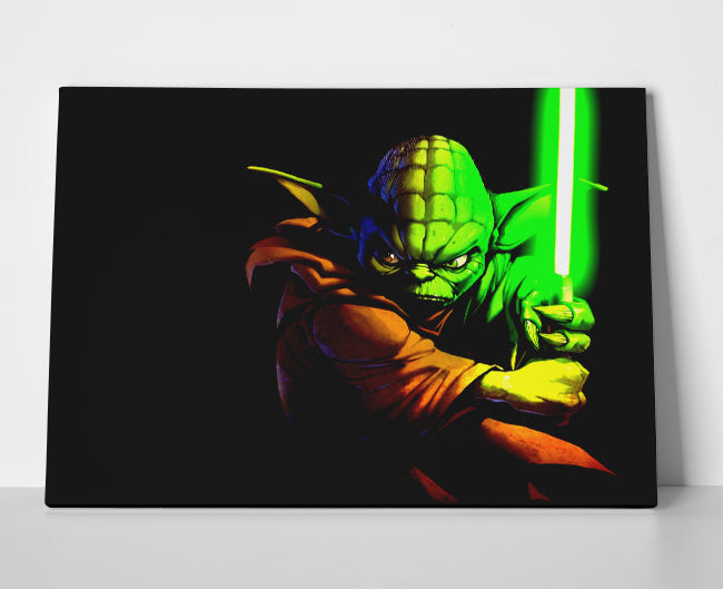 Yoda Star Wars Poster canvas