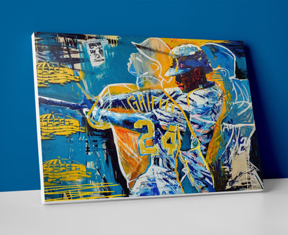 ken griffey jr poster wall art canvas painting