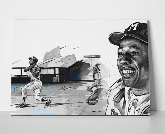 Hank Aaron Poster