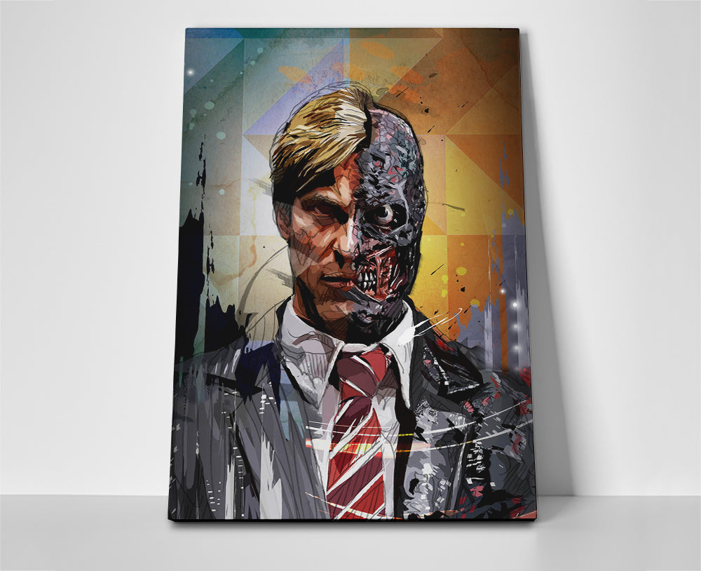 Harvey Dent poster canvas wall art painting artwork
