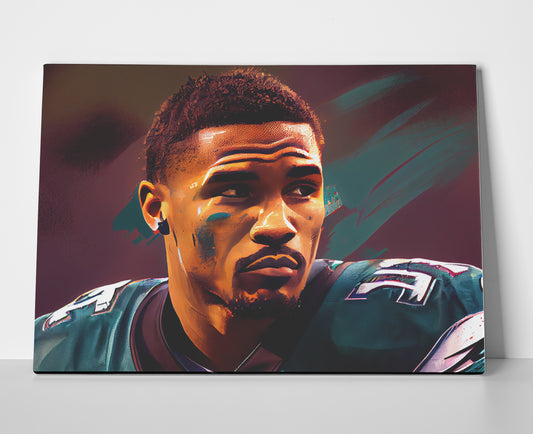 Jalen Hurts Poster or Wrapped Canvas