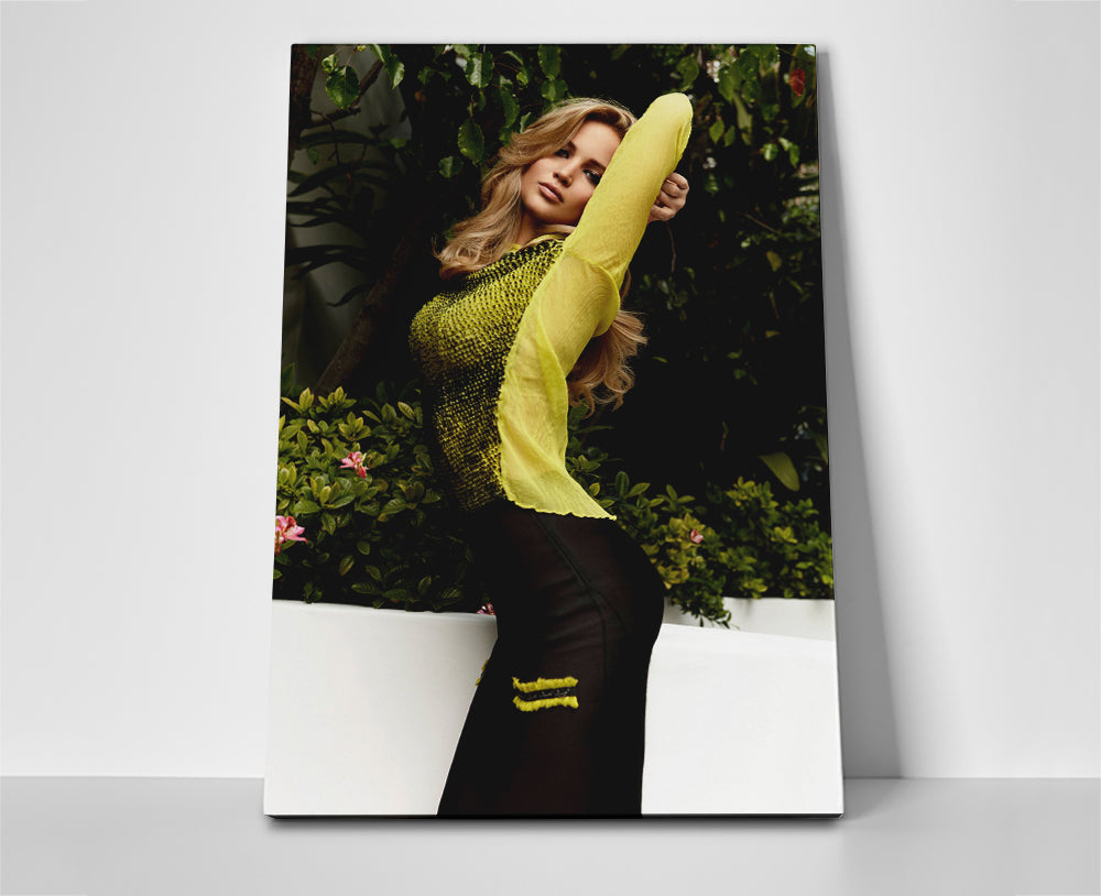 jennifer lawrence poster canvas wall art