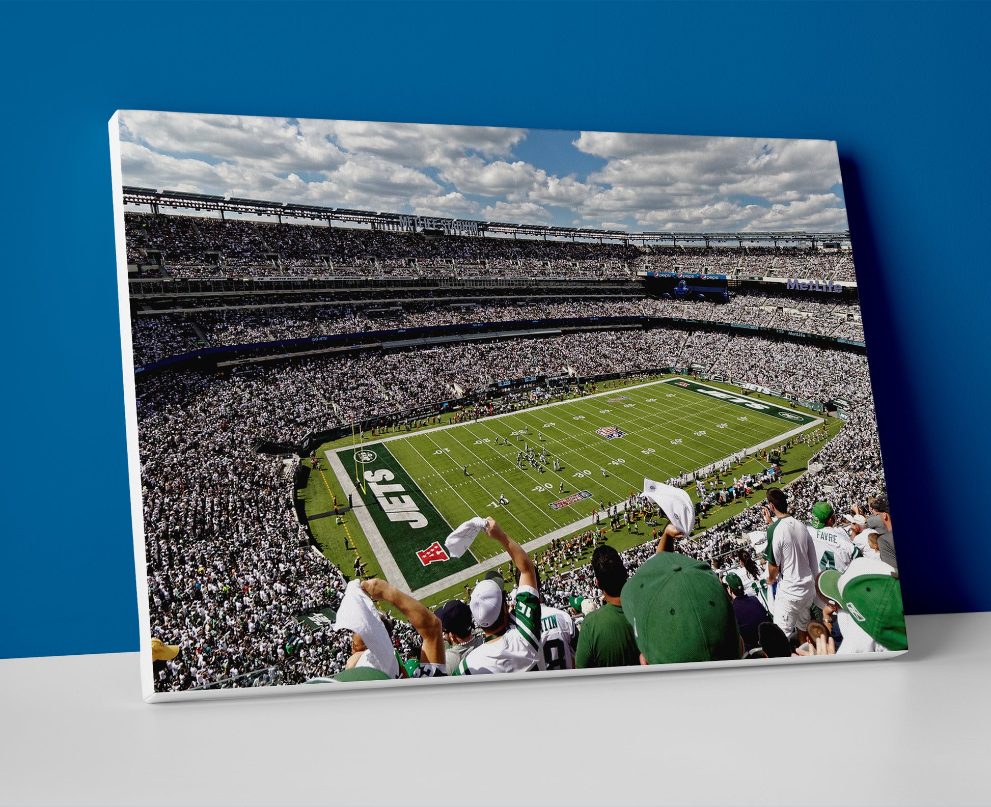 new york jets stadium poster canvas wall art painting artwork football