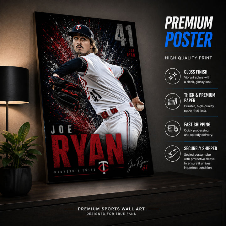 Joe Ryan Twins Poster or Canvas Wall Art