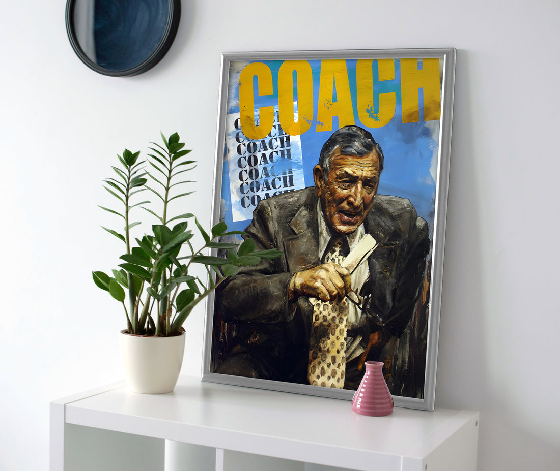 John Wooden Painting Poster or Canvas Wall Art