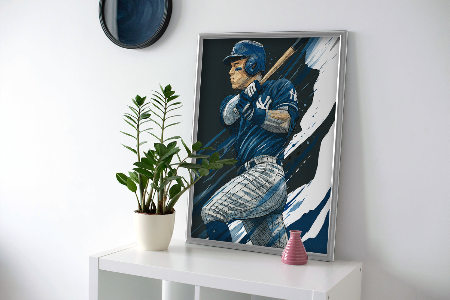 Aaron Judge Art Poster or Wrapped Canvas