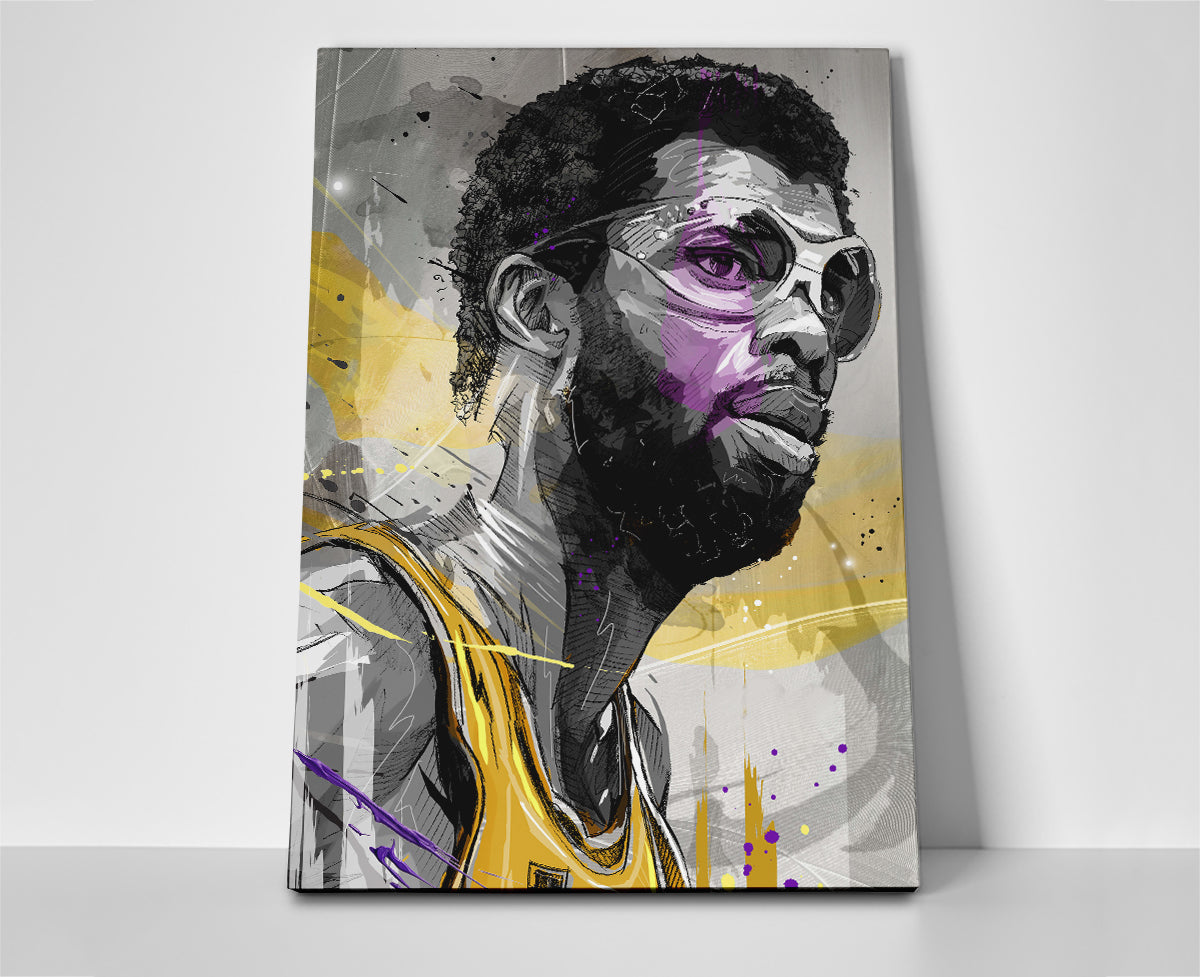 kareem abdul jabbar poster canvas