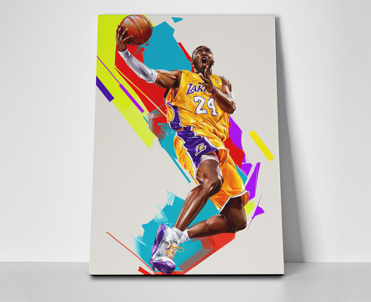 Kobe Bryant poster canvas