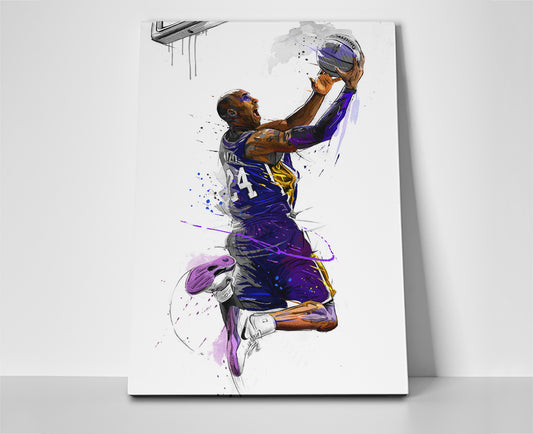 Kobe Bryant poster canvas