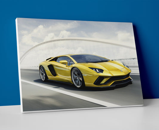 Lamborghini Ankonian poster canvas wall art