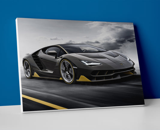 Lamborghini Centenario poster canvas wall art