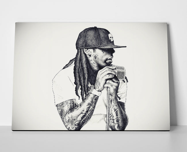 Lil Wayne poster canvas