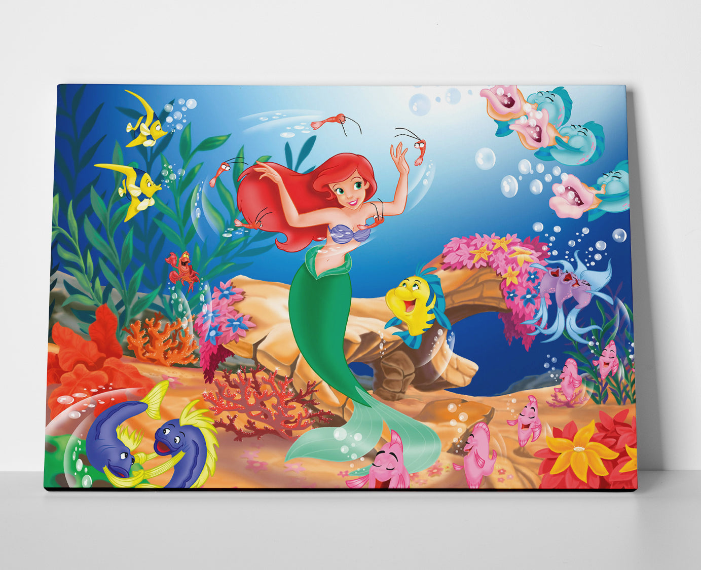 The Little Mermaid Poster canvas