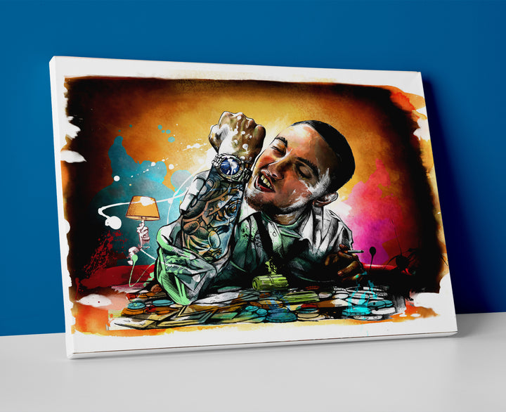 Mac Miller poster canvas wall art painting artwork