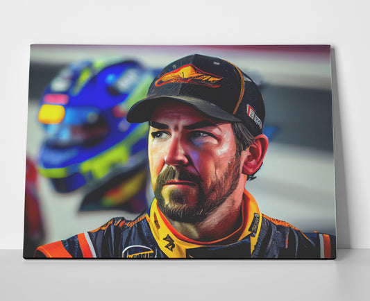 Martin Truex Jr Nascar Poster canvas