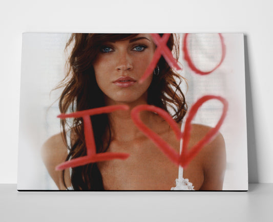 Megan Fox poster canvas