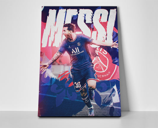 Lionel leo Messi poster canvas