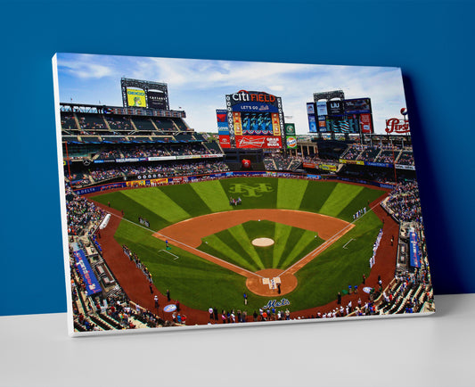 new york mets stadium poster canvas wall art painting artwork baseball