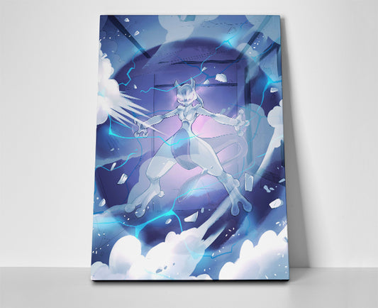 Mewtwo Pokemon Poster