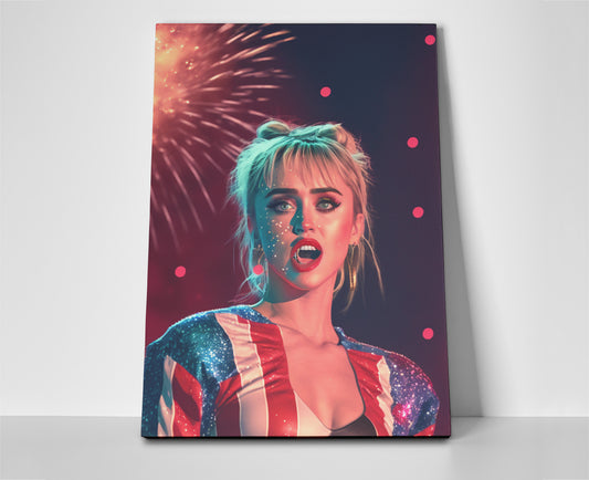 Miley Cyrus Poster canvas