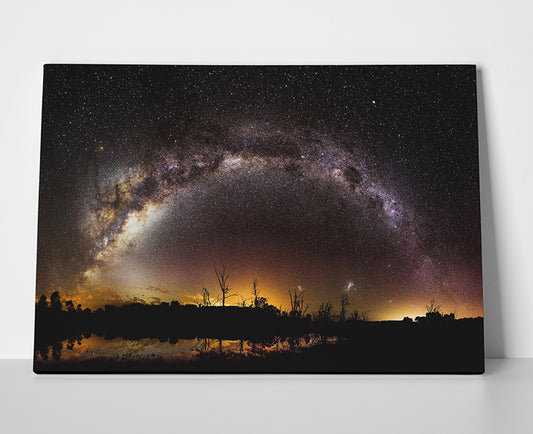 Milky Way Poster canvas