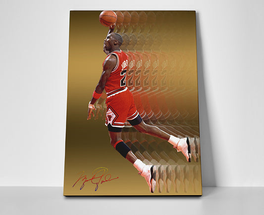 Michael Jordan poster canvas wall art