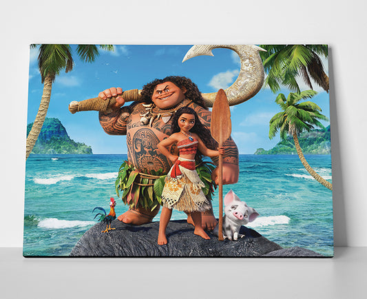 Moana Movie Poster canvas