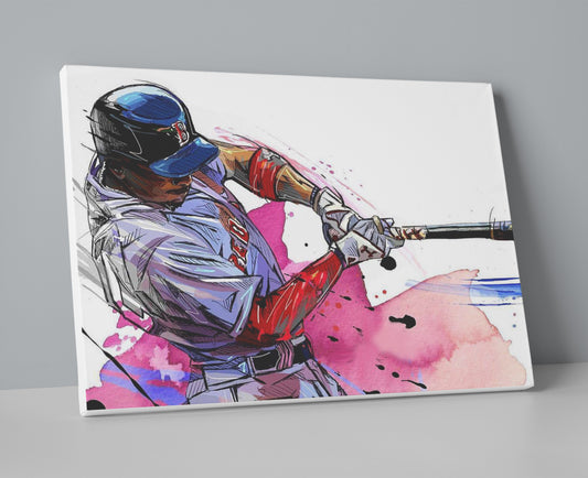 Mookie Betts Boston Poster canvas