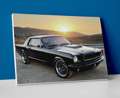 Ford Mustang poster canvas wall art