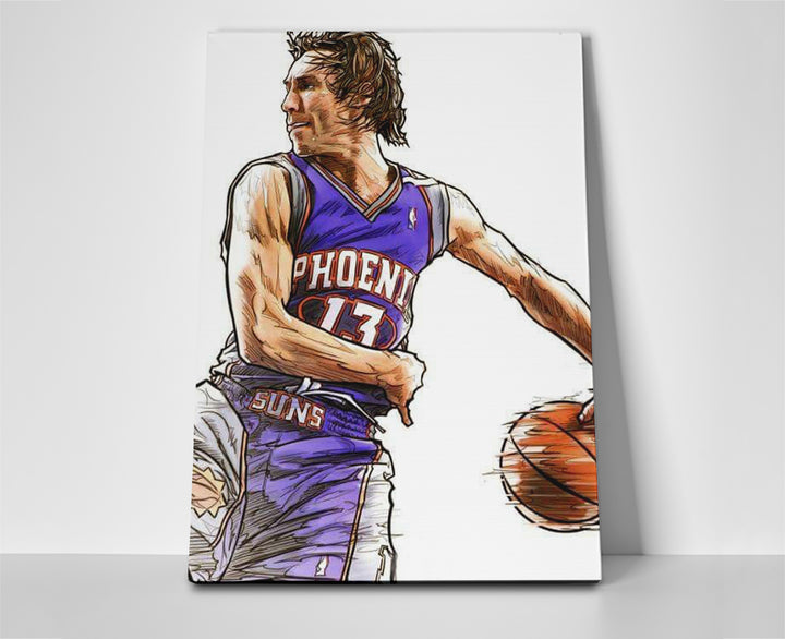 Steve Nash Poster canvas