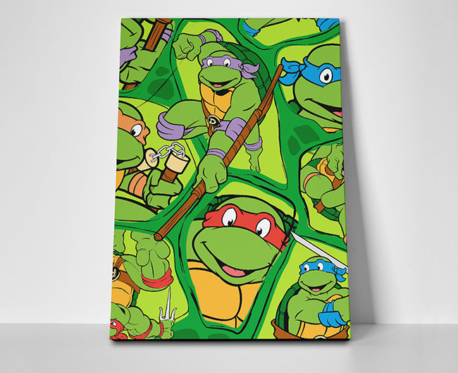 Teenage Mutant Ninja Turtles Poster canvas tmnt