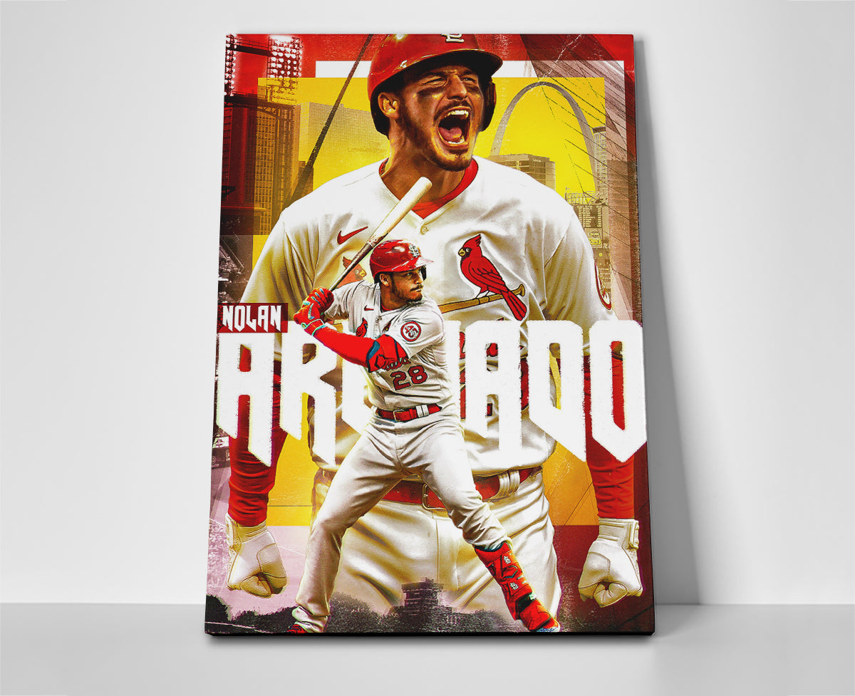 Nolan Arenado Cardinals Poster canvas