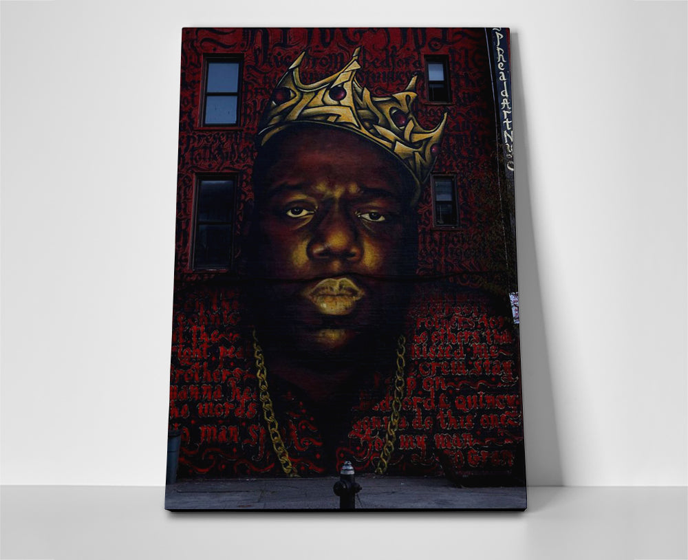 Notorious BIG poster canvas wall art