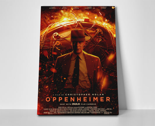 Oppenheimer Movie Poster canvas