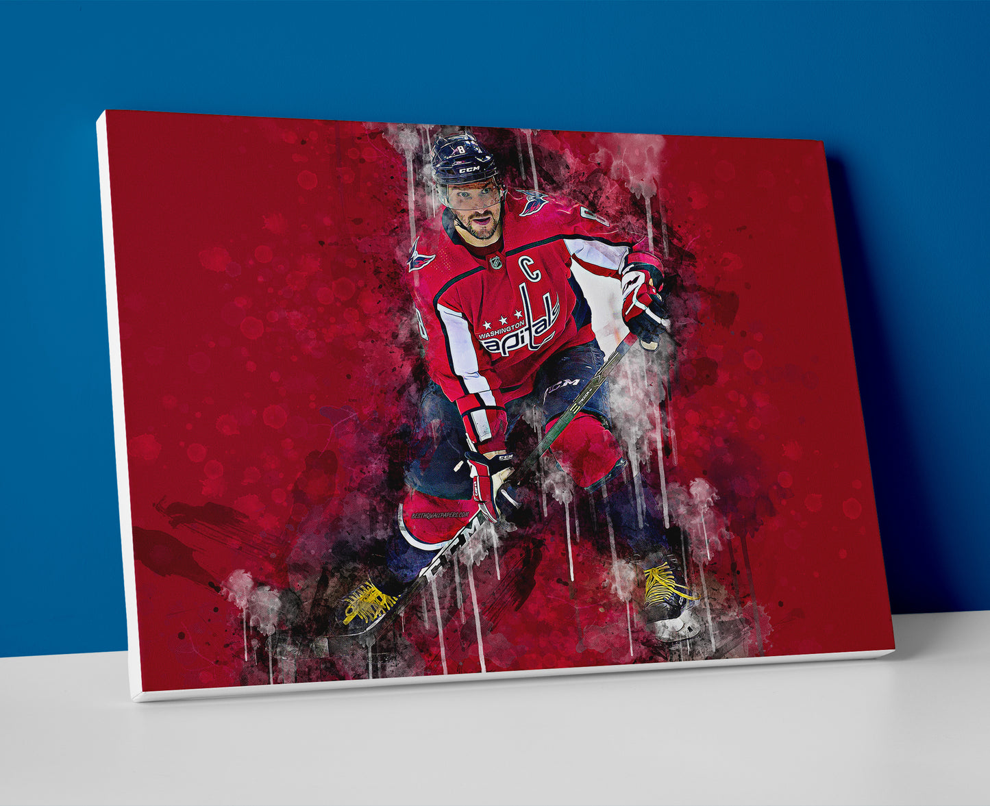 Alexander Ovechkin poster canvas wall art painting artwork