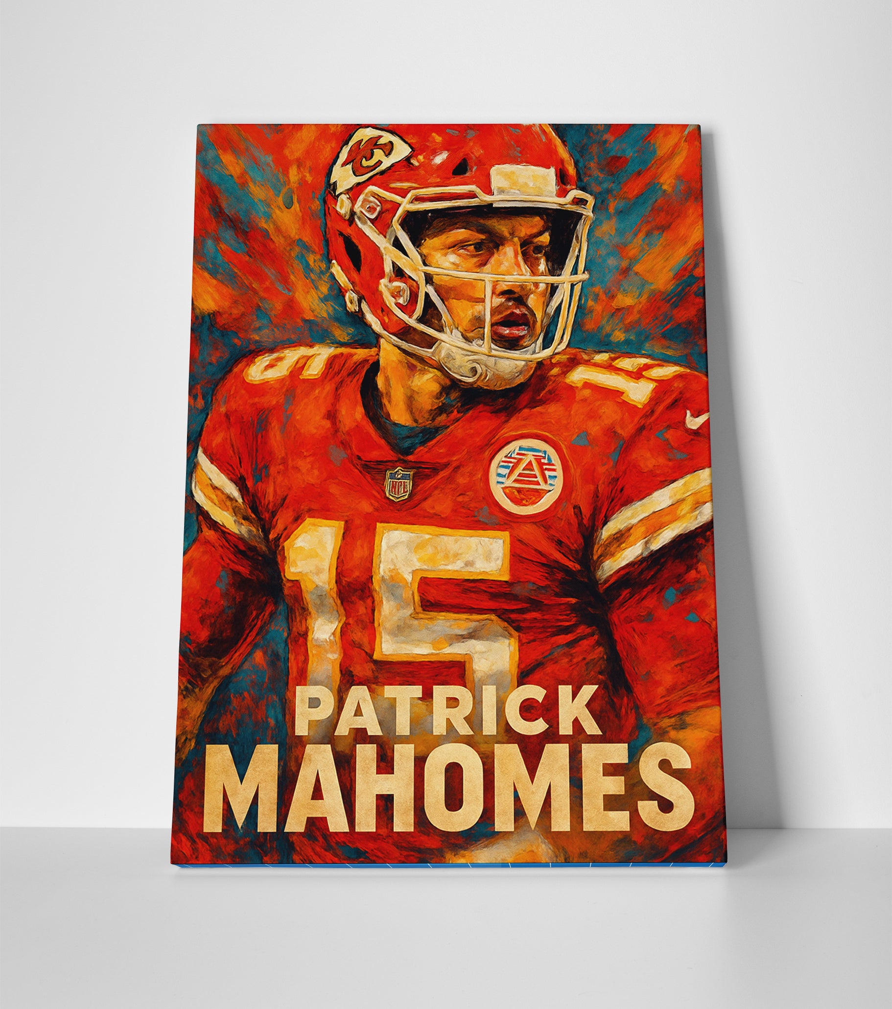 patrick mahomes poster canvas