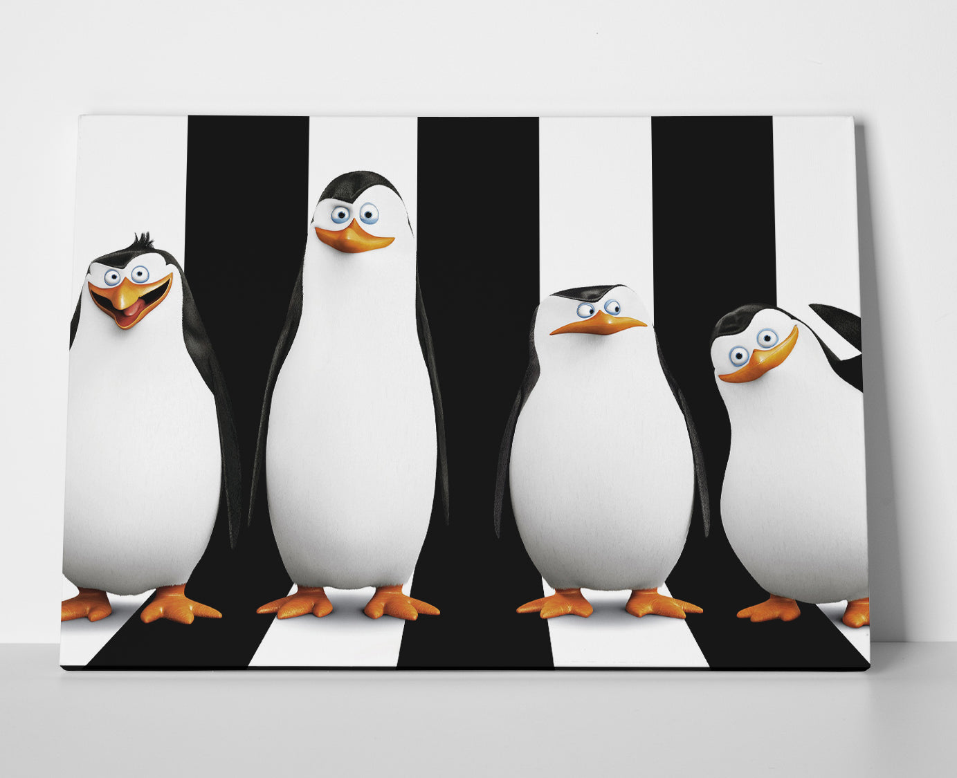 Penguins Movie Poster canvas