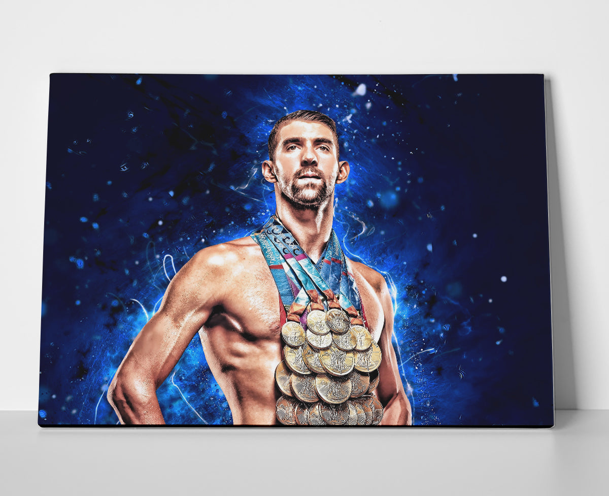 Michael Phelps poster canvas