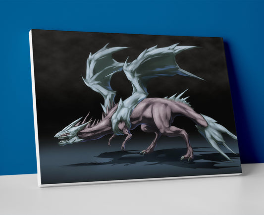 Kyurem poster canvas pokemon wall art