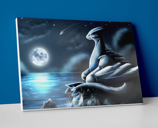 Lugia poster canvas pokemon wall art