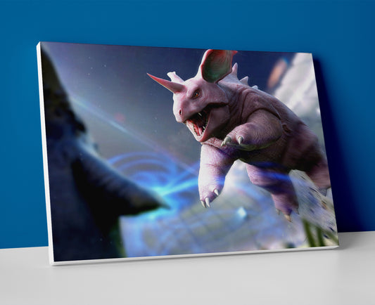 Nidorino poster canvas pokemon wall art