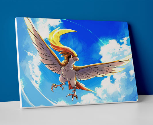 Pidgeot poster canvas pokemon wall art